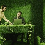 zöld iroda